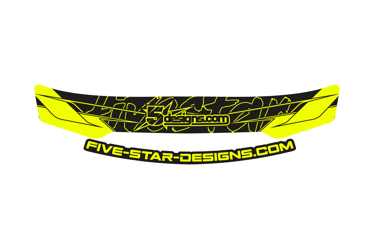 5Star Designs Visor stripe "style"