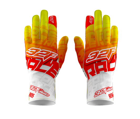 32Five EPIC RACE - white/fluo orange2yellow