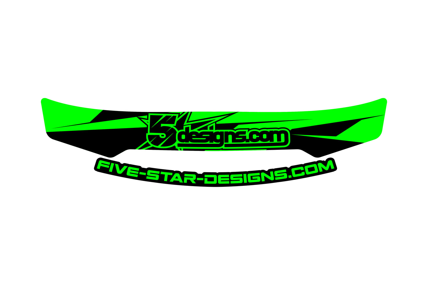 5Star Designs Visierstreifen "classic"