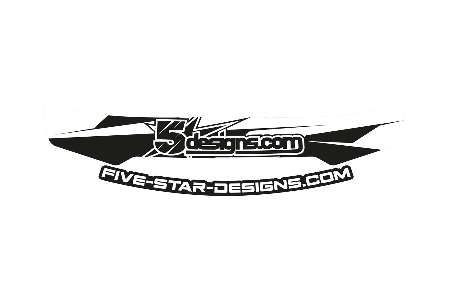 5Star Designs Visierstreifen "classic"