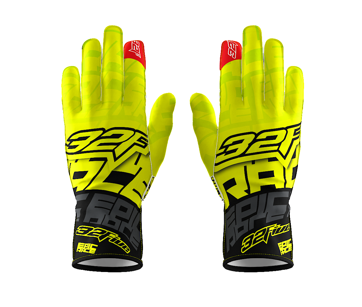 32Five EPIC RACE - black/fluo yellow