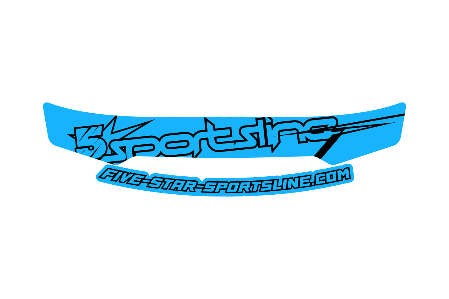 5Star Sportsline Visierstreifen "modern"