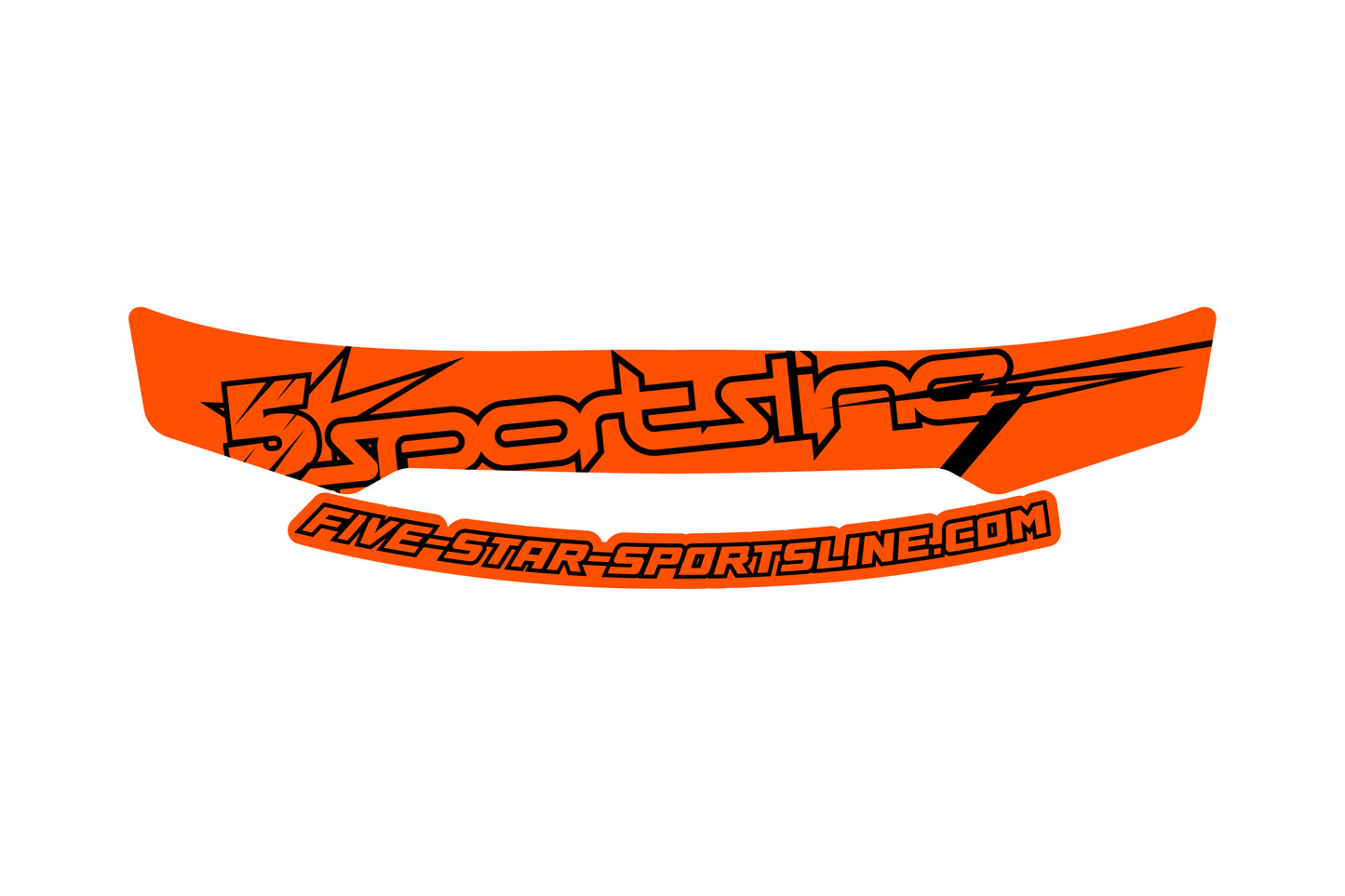 5Star Sportsline Visierstreifen "modern"