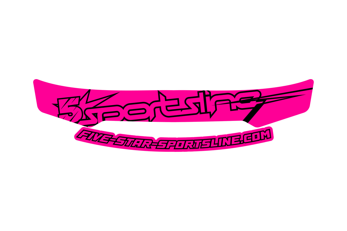 5Star Sportsline Visierstreifen "modern"