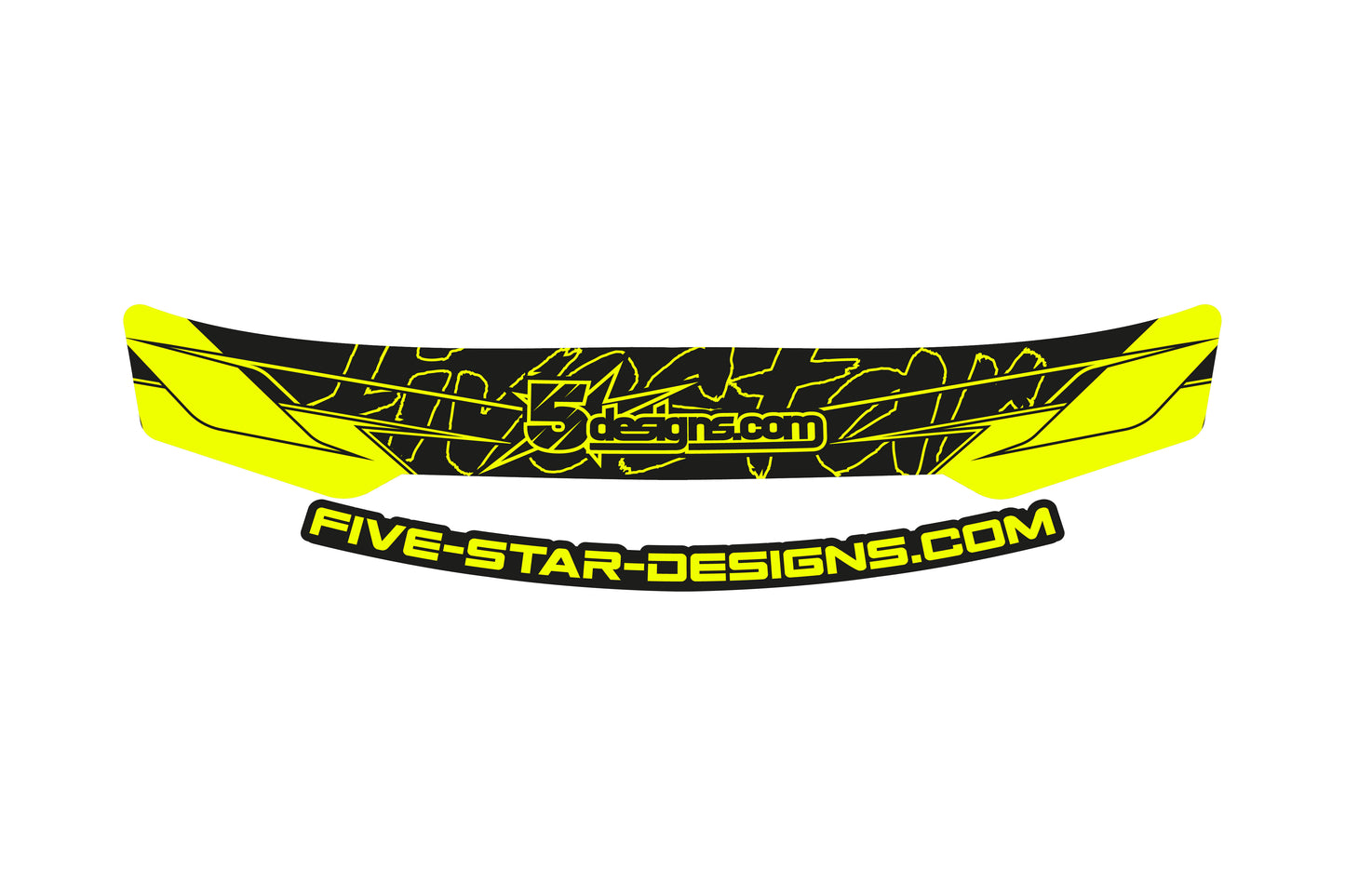 5Star Designs Visor stripe "style"